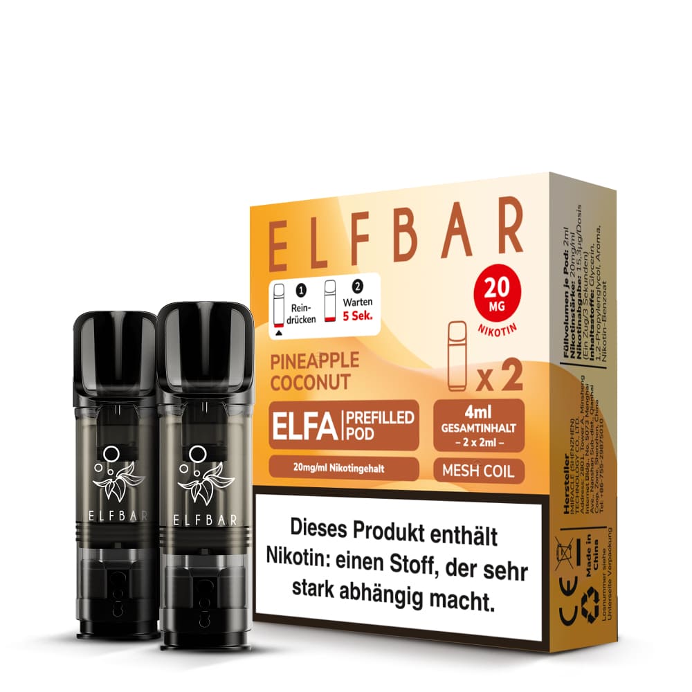 ELFA Pods - Pineapple Coconut (2 Stück)