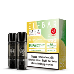 Elfbar ELFA Pods Ice Tea Lemon 2er Pack 20mg