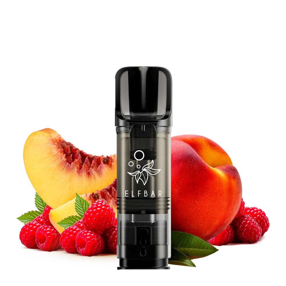 Elfbar ELFA Pod Raspberry Peach Geschmacksbild