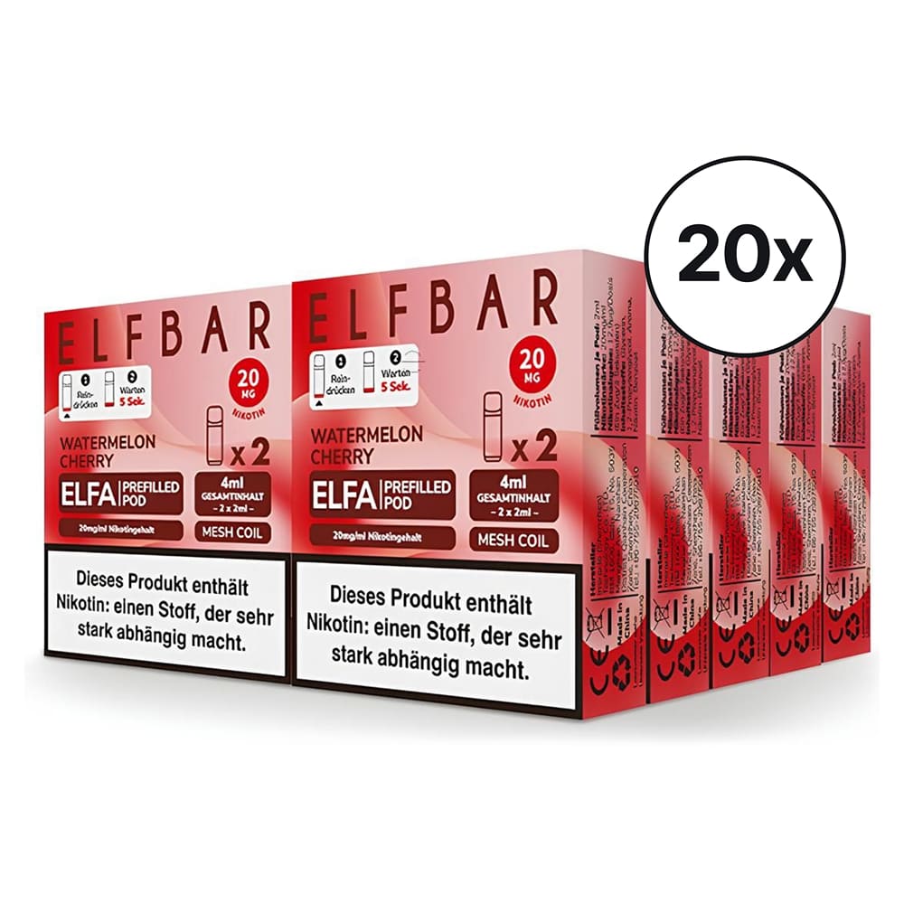 Elfbar ELFA Pods - Watermelon Cherry | Spar-Bundle