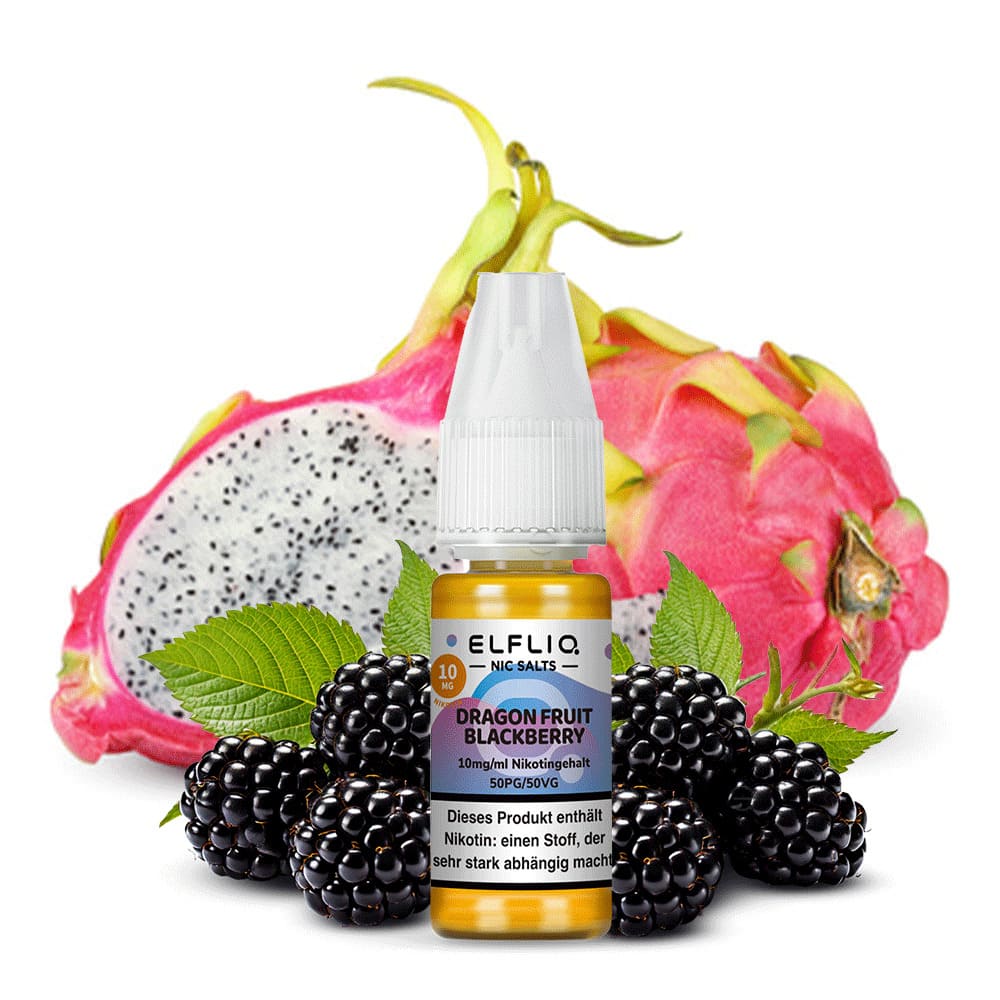 Elfbar ELFLIQ Dragon Fruit Blackberry Nikotinsalz Liquid 10mg 10ml
