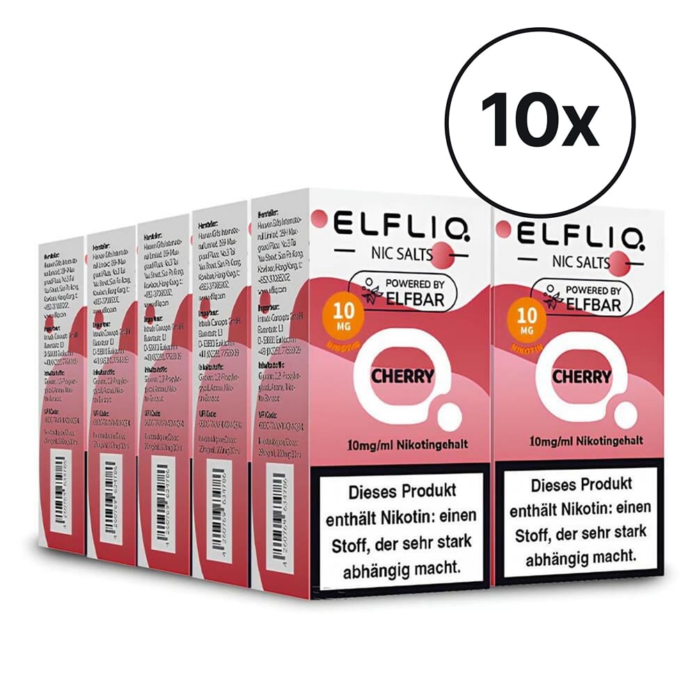 Elfbar ELFLIQ - Cherry | Spar-Bundle