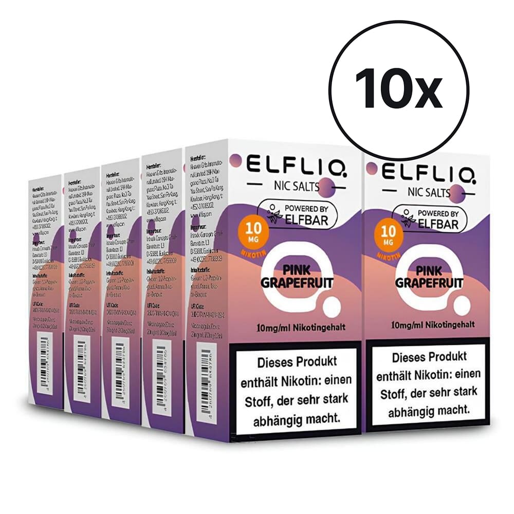 Elfbar ELFLIQ - Pink Grapefruit | Spar-Bundle