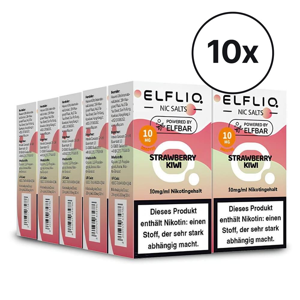 Elfbar ELFLIQ - Strawberry Kiwi | Spar-Bundle
