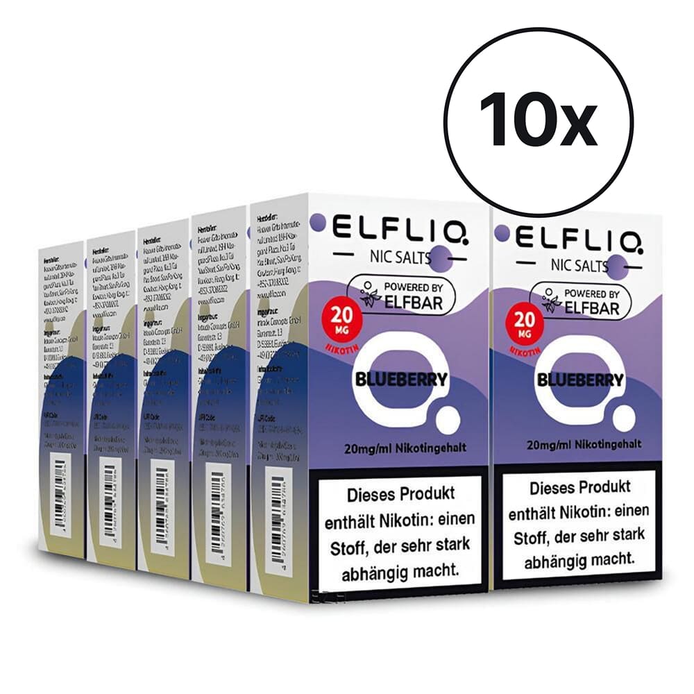 Elfbar ELFLIQ - Blueberry | Spar-Bundle