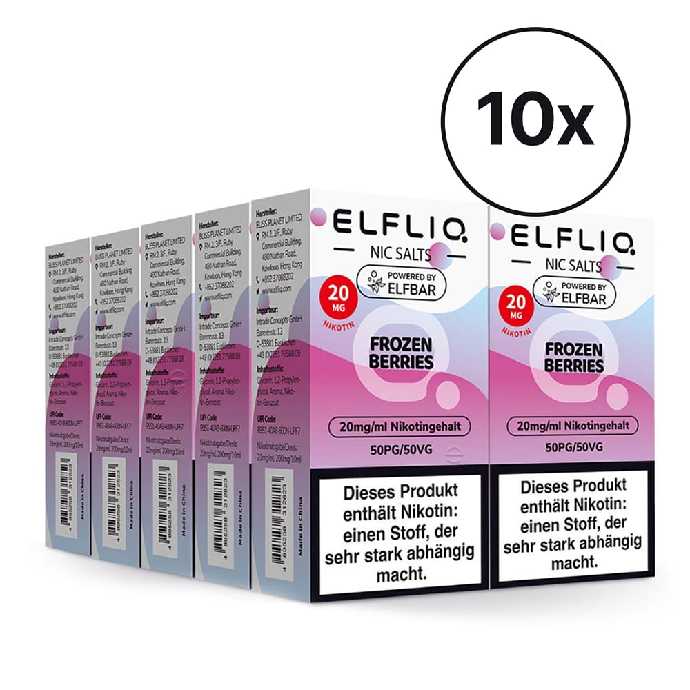 Elfbar ELFLIQ - Frozen Berries | Spar-Bundle