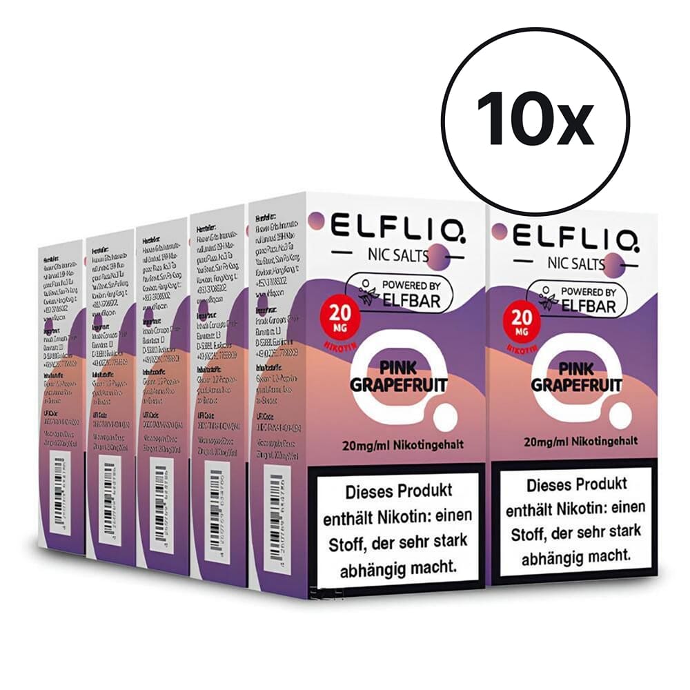 Elfbar ELFLIQ - Pink Grapefruit | Spar-Bundle