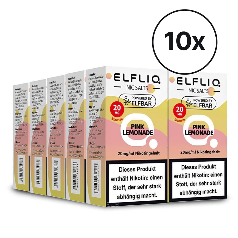 Elfbar ELFLIQ - Pink Lemonade | Spar-Bundle
