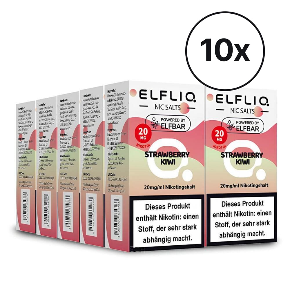 Elfbar ELFLIQ - Strawberry Kiwi | Spar-Bundle