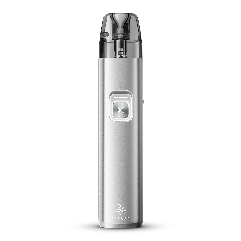Elfbar ELFX 2 Pod Kit Titanium Silver Produktbild 1
