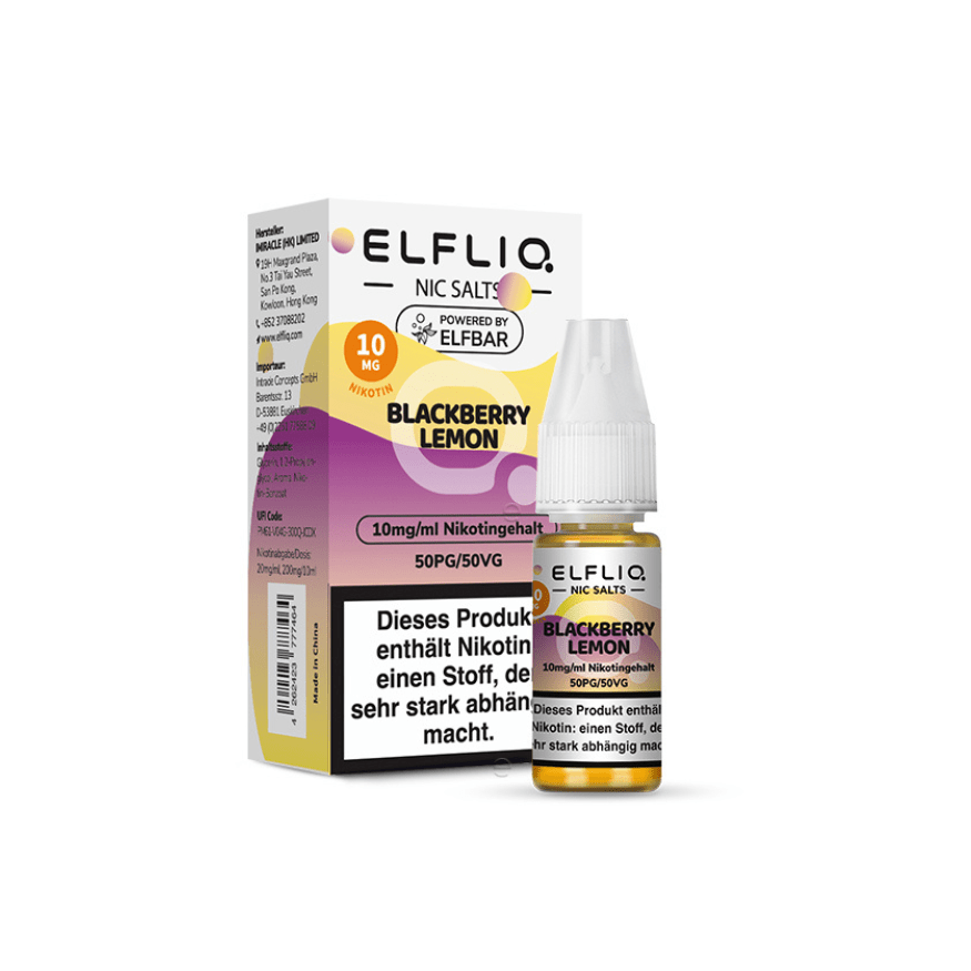 ELFLIQ - Blackberry Lemon | Liquid | 10mg