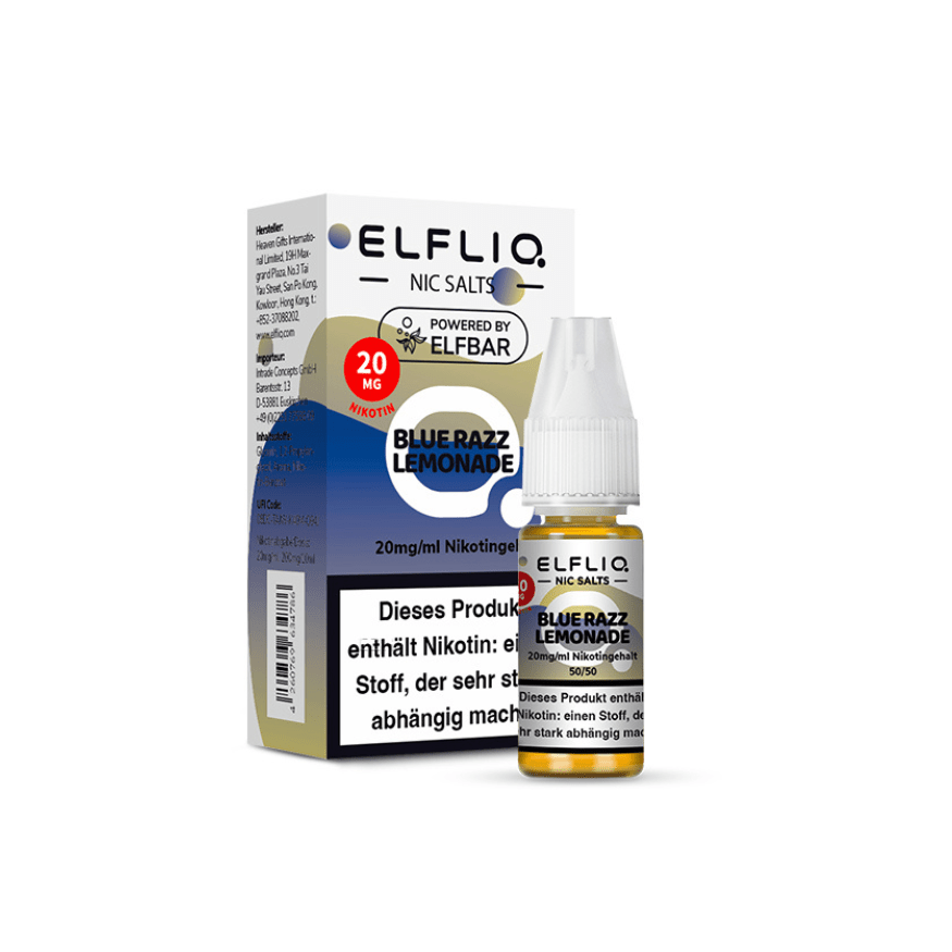 ELFLIQ - Blue Razz Lemonade | Liquid | 20mg - Smoke & Co.