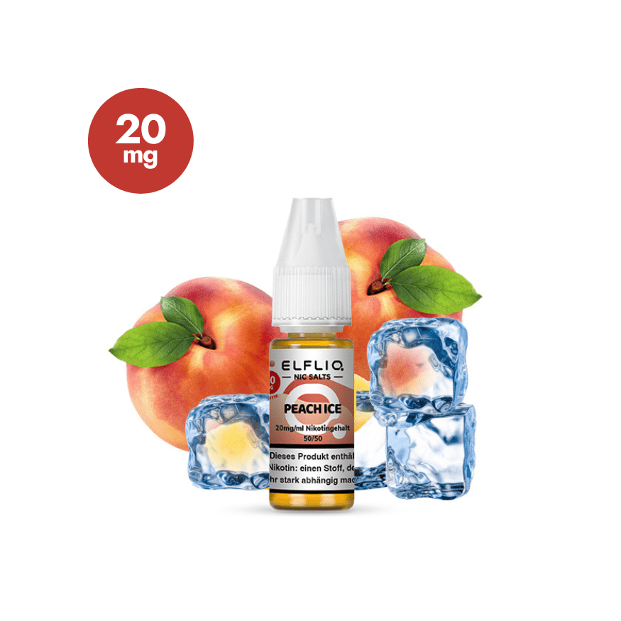 ELFLIQ - Peach Ice | Liquid | 20mg - Smoke & Co.