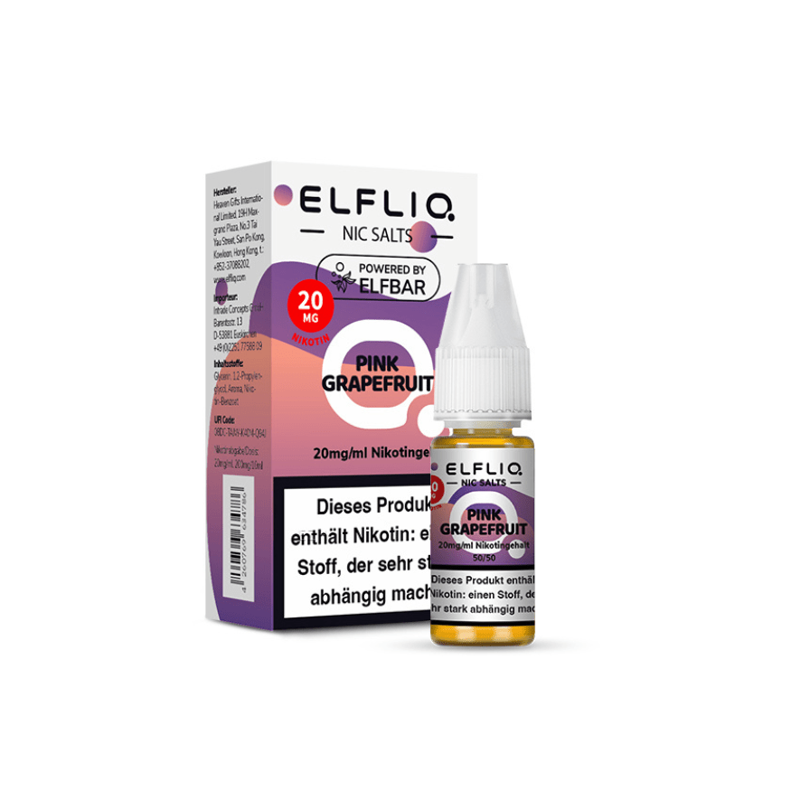 ELFLIQ - Pink Grapefruit | Liquid | 20mg - Smoke & Co.