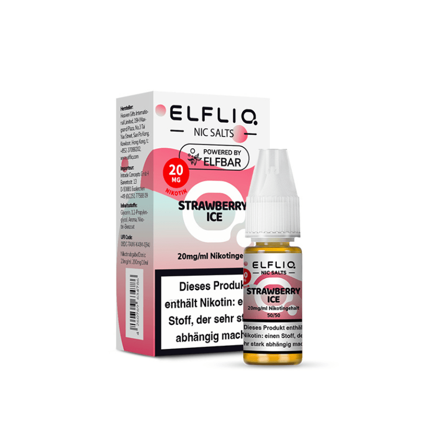 ELFLIQ - Strawberry Ice | Liquid | 20mg - Smoke & Co.