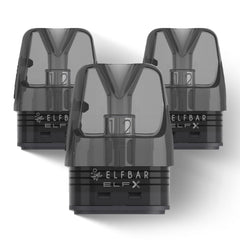 Elfbar ELFX | Refillable Pods | Leer Pods | 0.6 Ohm (3 Stück)