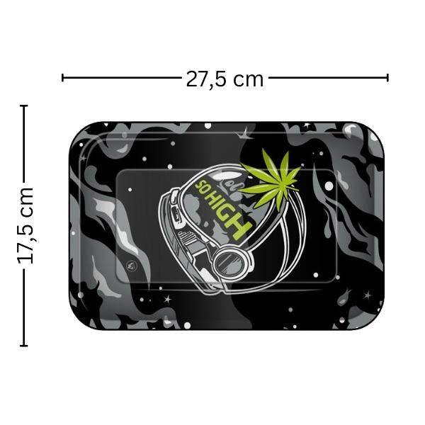 SO HIGH ASTRONAUT - Small - Rolling Tray / Drehunterlage