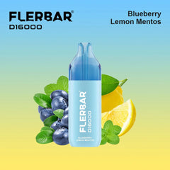 Flerbar D16000 - Blueberry Lemon Mentos | Big Puff