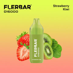Flerbar D16000 - Strawberry Kiwi | Big Puff