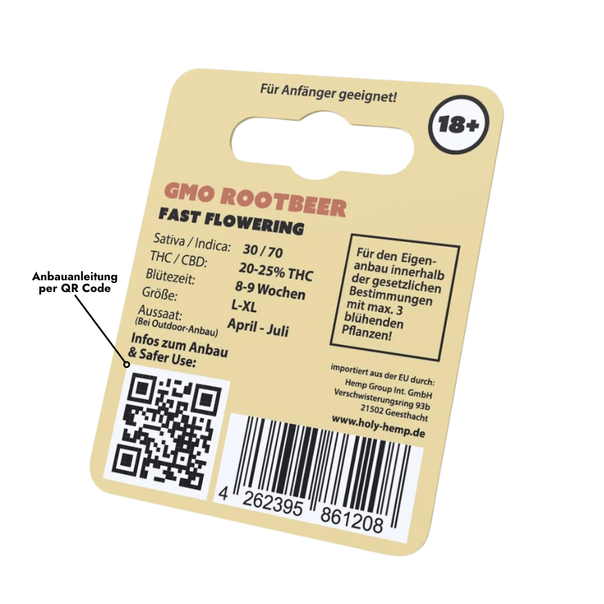 Cannabis Samen | GMO Rootbeer | Cali Seeds by Holy Hemp - Smoke & Co.