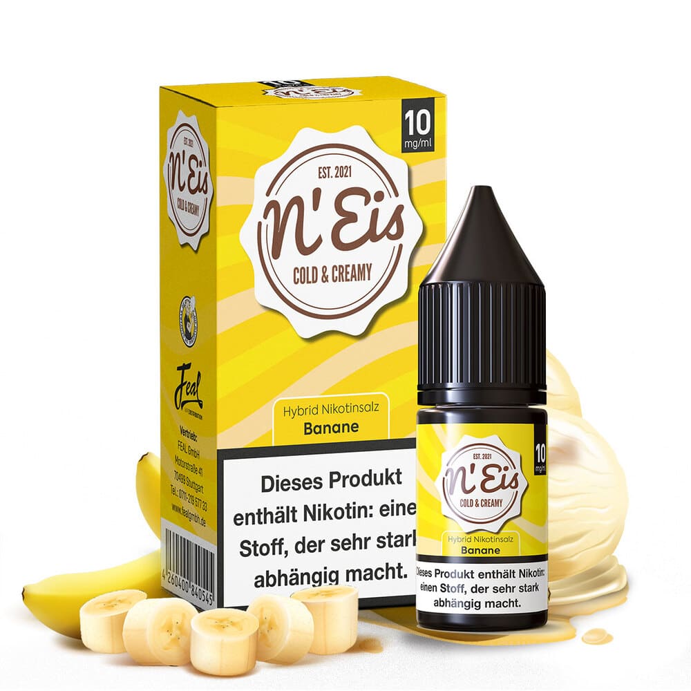 n’Eis - Banane | Liquid | Nikotin-Hybrid