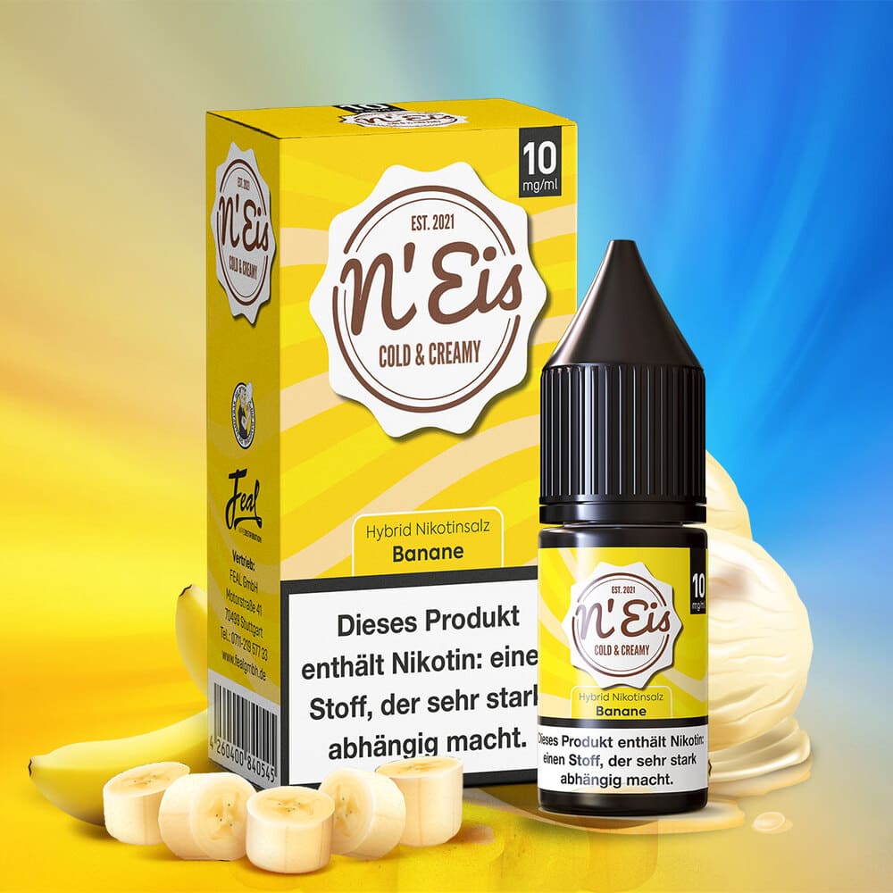 n’Eis - Banane | Liquid | Nikotin-Hybrid