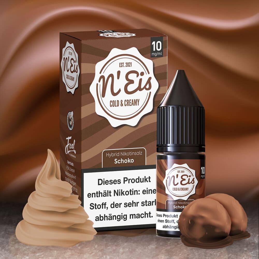 n’Eis - Schoko | Liquid | Nikotin-Hybrid