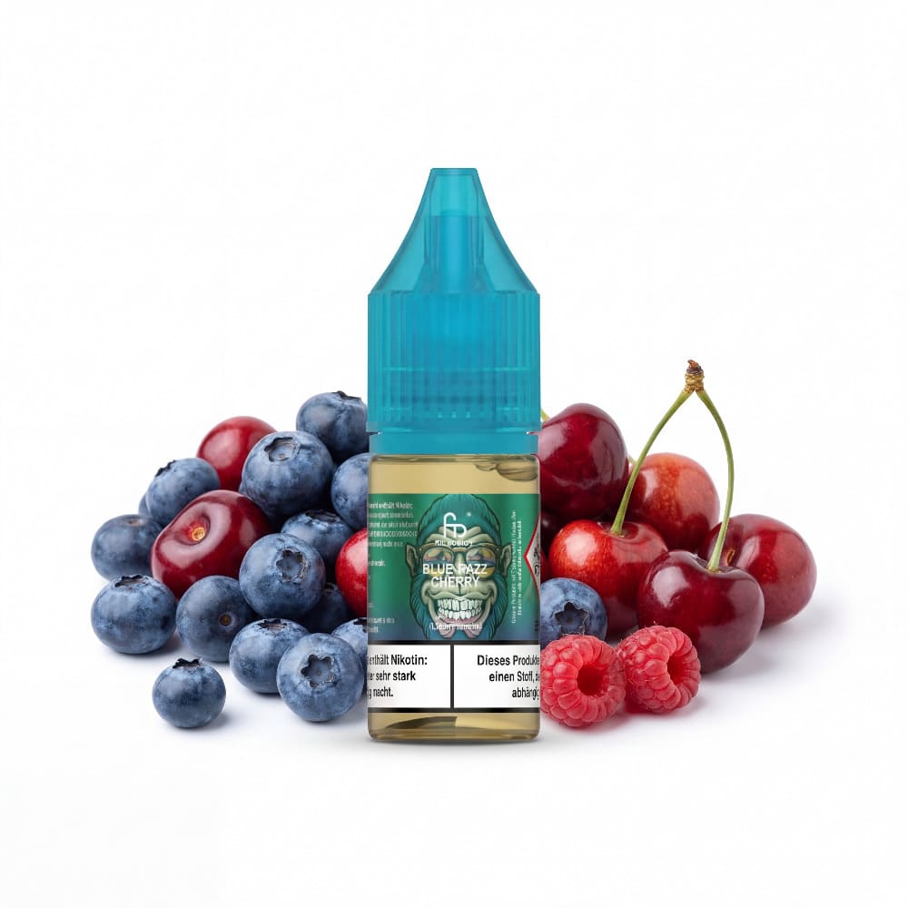 RandM Tornado Blue Razz Cherry Nikotinsalz Liquid 10ml mit Blue Razz und Kirsche