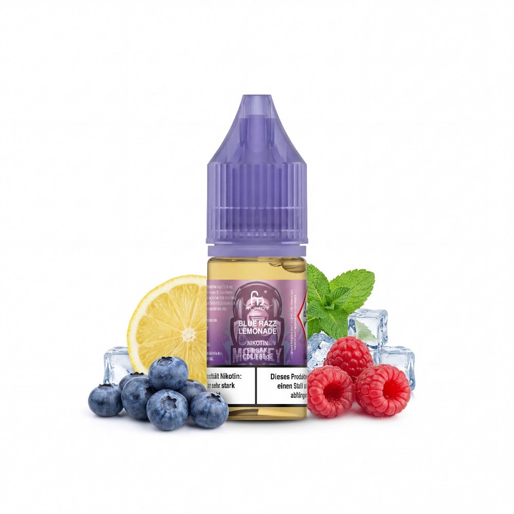RandM Tornado Blue Razz Lemonade Nikotinsalz Liquid 10ml mit Blaue Himbeere & Lemonade