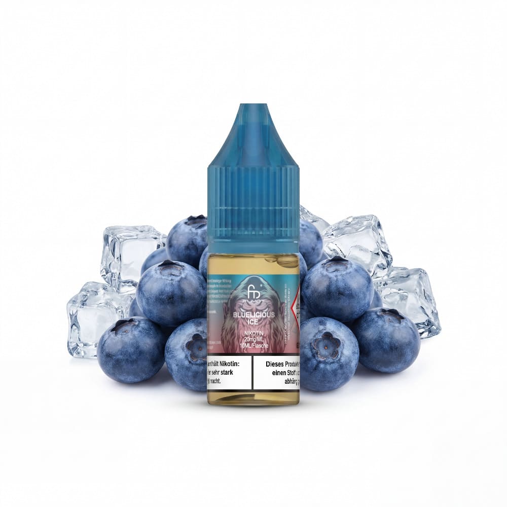 RandM Tornado Bluelicious Ice Nikotinsalz Liquid 10ml mit blauem Candy-Flavor und Ice