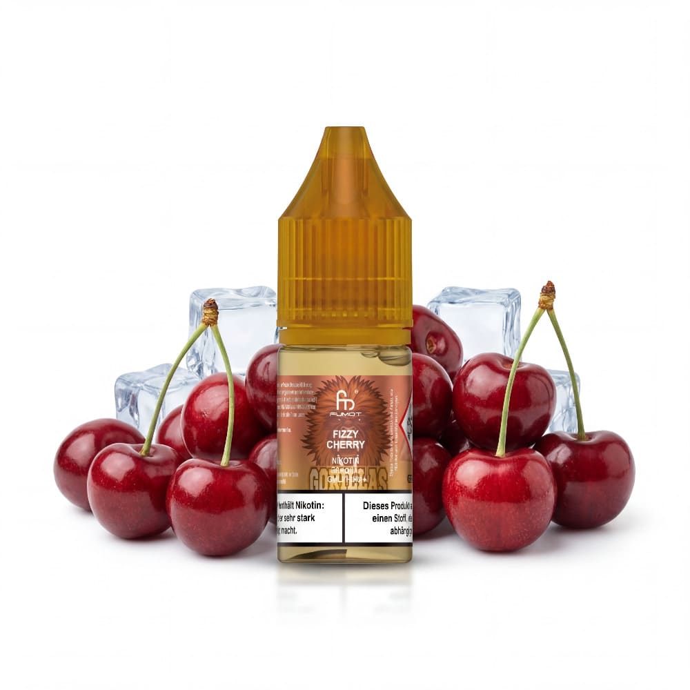 RandM Tornado Fizzy Cherry Nikotinsalz Liquid 10ml mit Kirsche und Brause-Twist