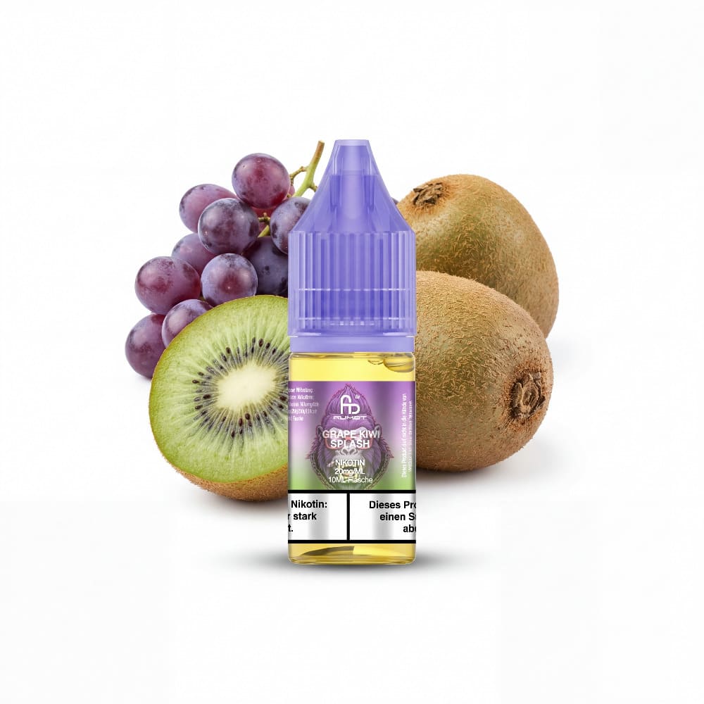 RandM Tornado Grape Kiwi Splash Nikotinsalz Liquid 10ml mit Traube & Kiwi