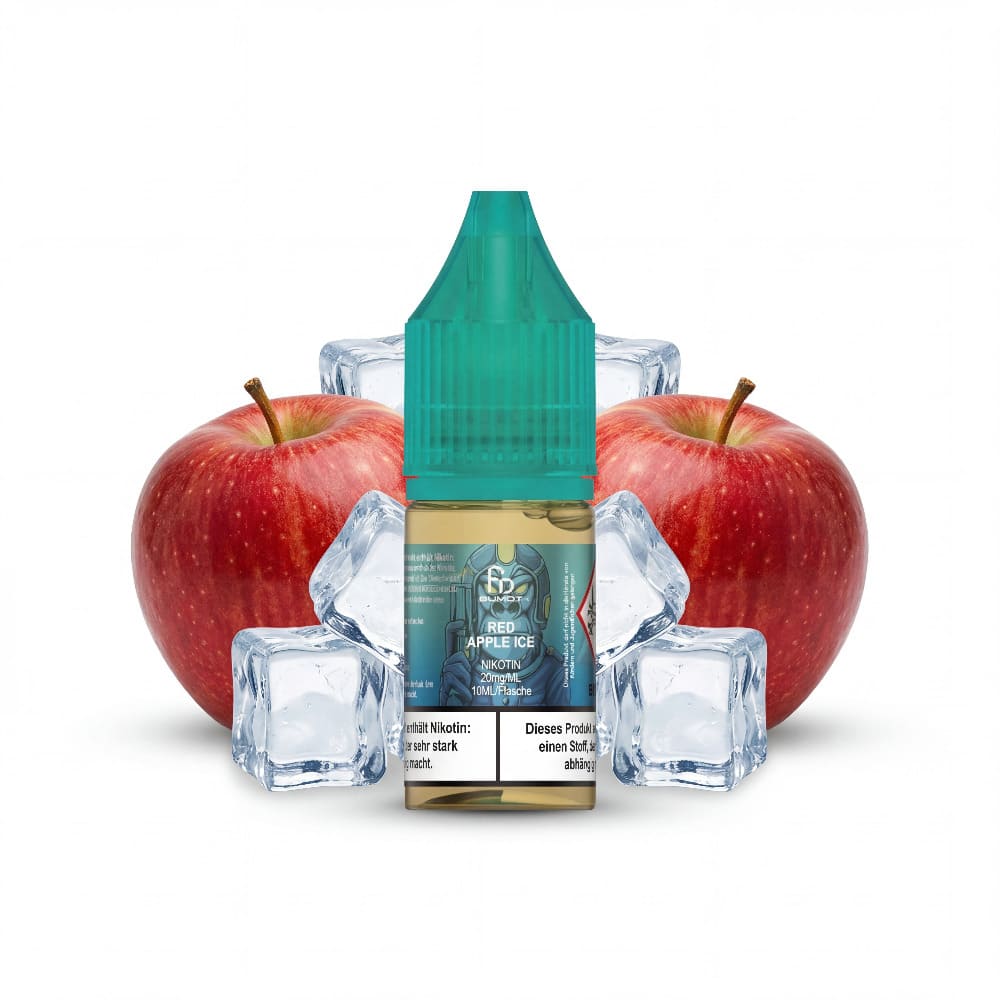 RandM Tornado Red Apple Ice Nikotinsalz Liquid 10ml mit rotem Apfel und Ice
