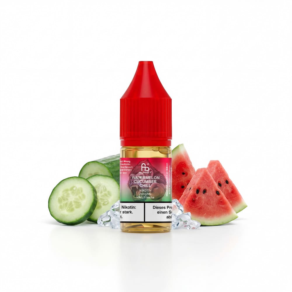 RandM Tornado Watermelon Cucumber Chill Nikotinsalz Liquid 10ml mit Wassermelone, Gurke & Frische