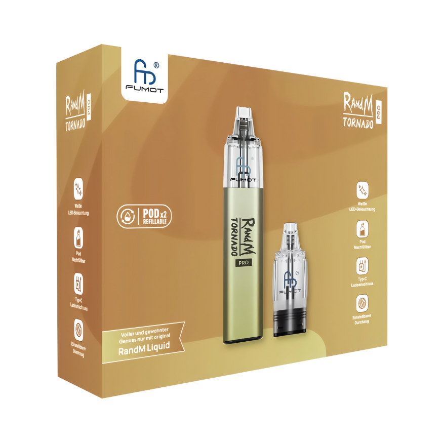 RandM | Tornado Pro | Pod Kit | Gunmetal Grey - Smoke & Co.