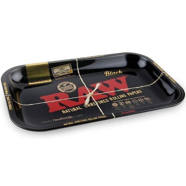 CLASSIC Black / Schwarz - Small - Rolling Tray / Drehunterlage