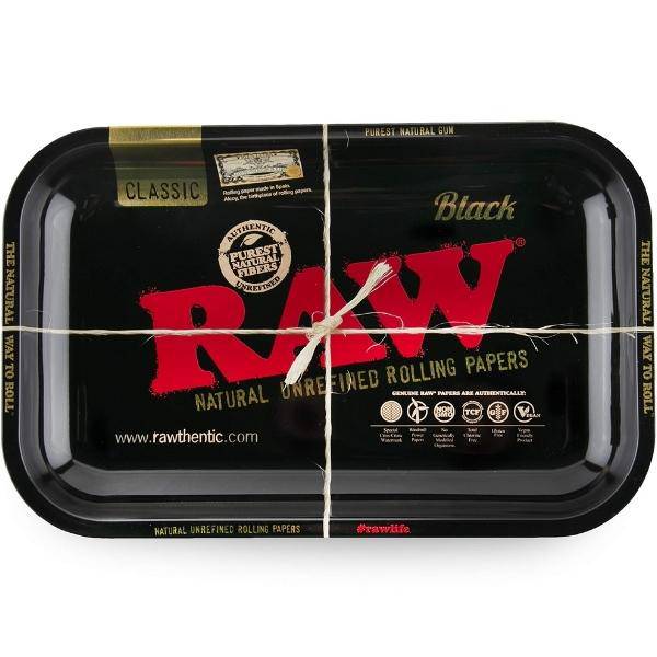 CLASSIC Black / Schwarz - Small - Rolling Tray / Drehunterlage