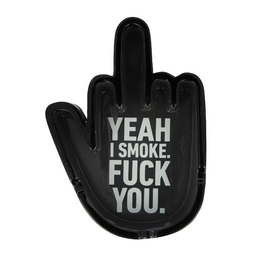 Aschenbecher | "Yeah I Smoke. Fuck You." | Keramik - Smoke & Co.